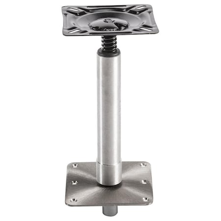 Wise 11 in. Post King Pin Type Pedestal Kit, Silver 8WD2000